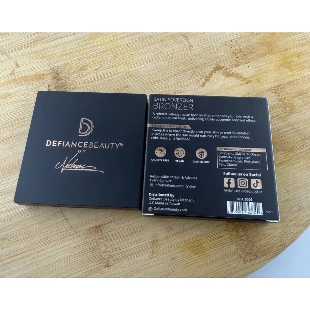 Defiance Beauty Satin Sovereign Bronzer Immortal Envy Matte Bronzer 7.5g Vegan N